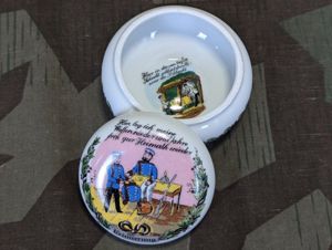 Reproduction Small Soldier's Porcelain Keepsake Box