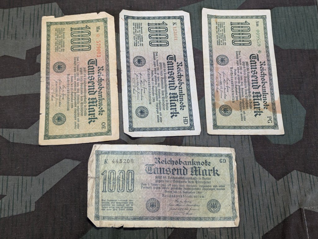Reichsbanknote 1000 Marks (1920s Inflation Money) — image 4