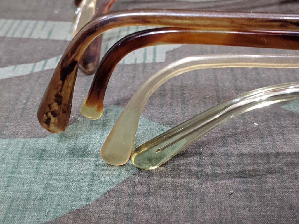 German Clear Acetate Round MG Blendschutzbrille Sunglasses — image 7