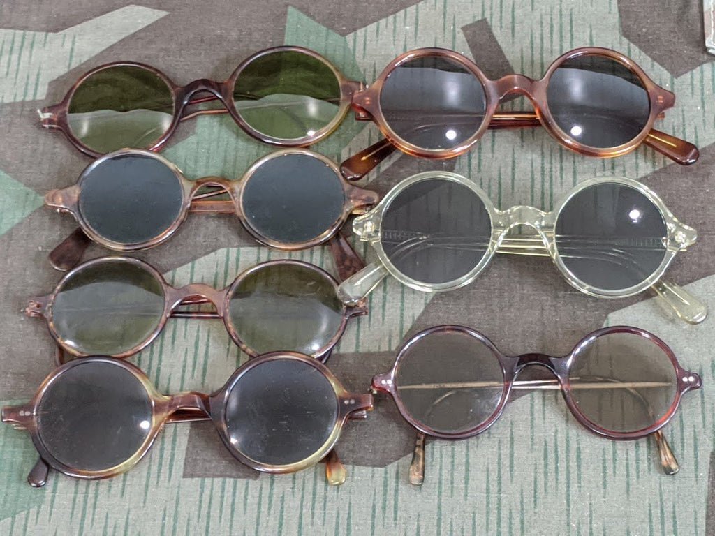 German Clear Acetate Round MG Blendschutzbrille Sunglasses — image 8