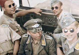 German Clear Acetate Round MG Blendschutzbrille Sunglasses — image 9