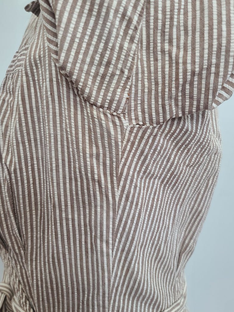 ANC Seersucker Hospital Dress and Hat(B-36' W-26.5' H-36') — image 10