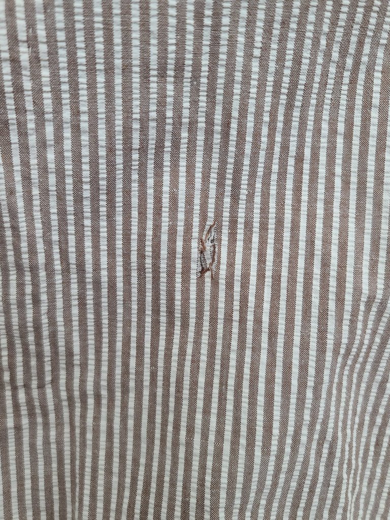 ANC Seersucker Hospital Dress and Hat(B-36' W-26.5' H-36') — image 13