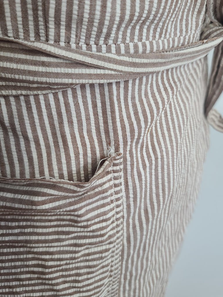 ANC Seersucker Hospital Dress and Hat(B-36' W-26.5' H-36') — image 17