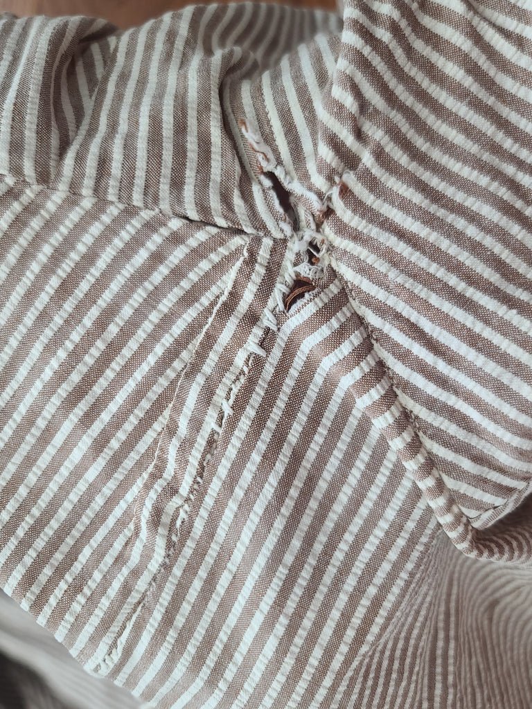 ANC Seersucker Hospital Dress and Hat(B-36' W-26.5' H-36') — image 20