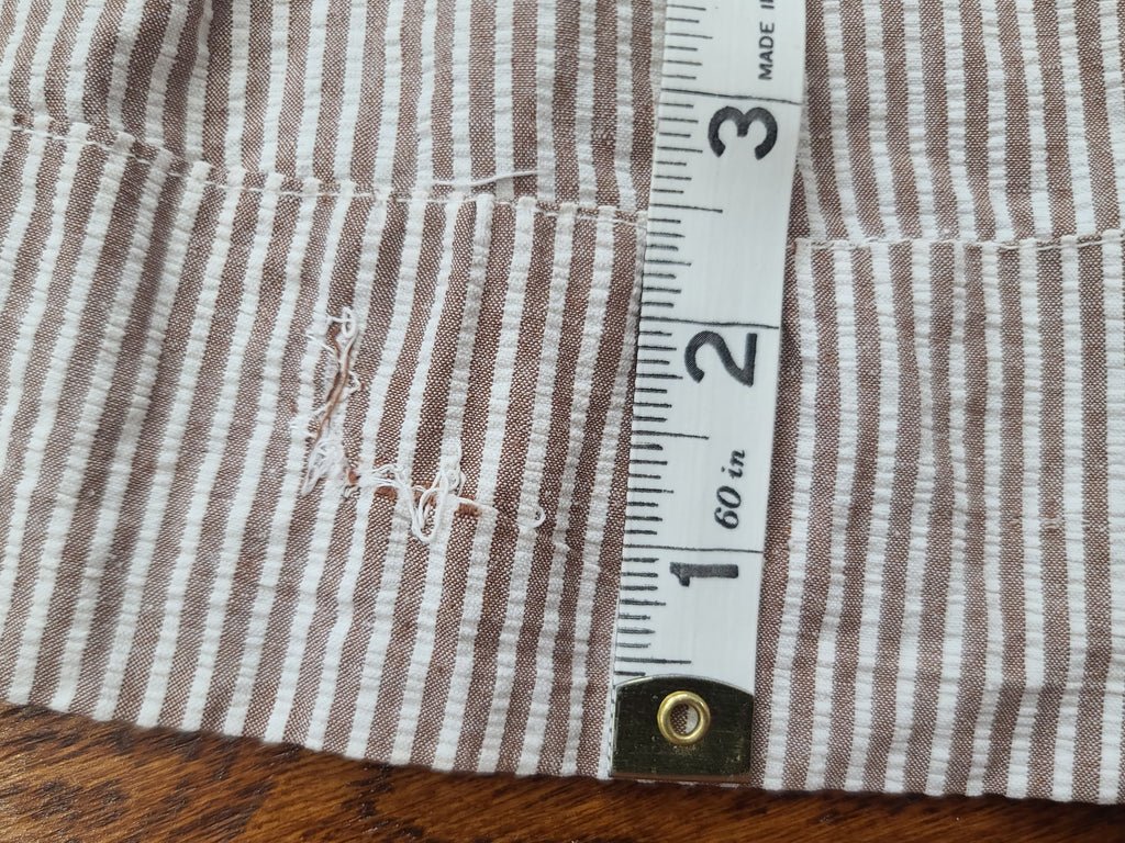 ANC Seersucker Hospital Dress and Hat(B-36' W-26.5' H-36') — image 23