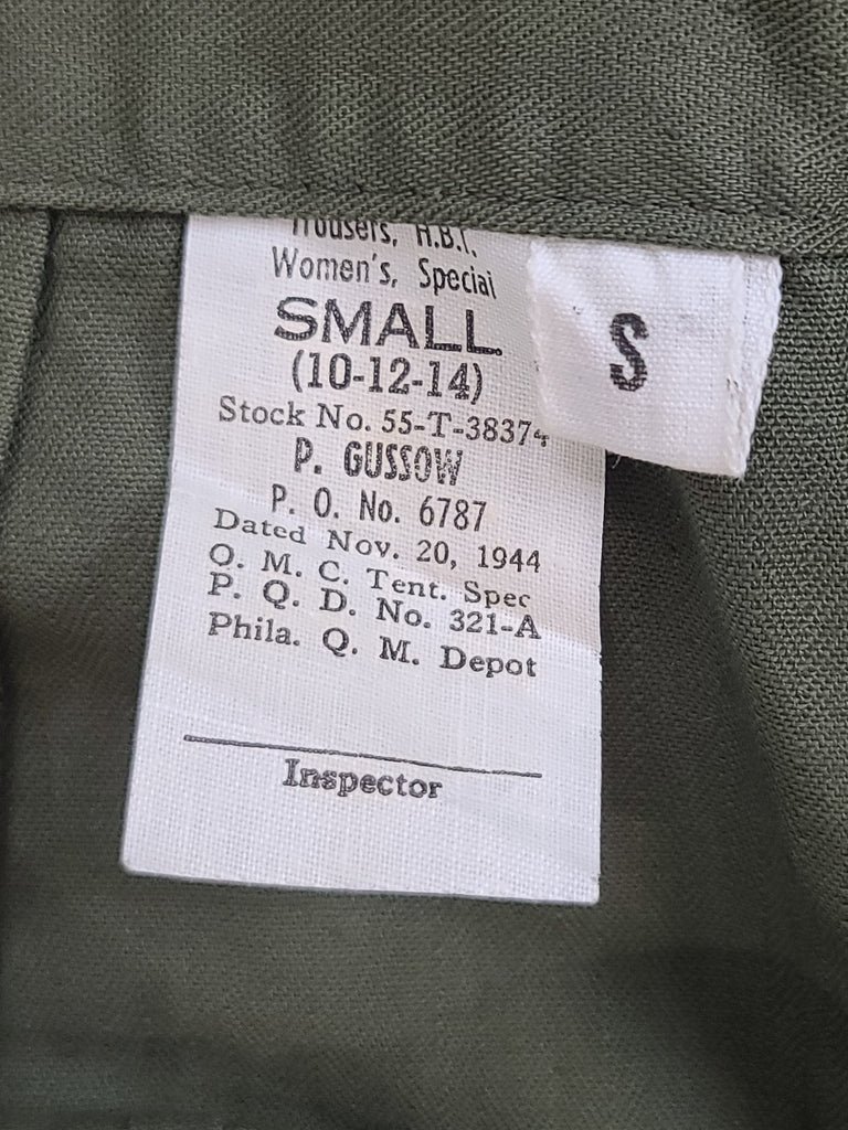 Women's HBT Trousers (Size S)(22.5'- 26.5' Waist) — image 2