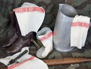 Putzzeug Shoe Brush Set Wehrmacht u. Arbeitsdienst