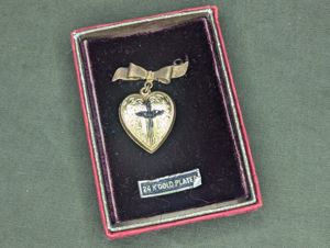 Army Air Corps Locket Pin in Box