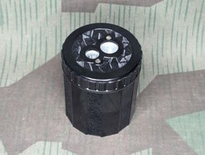 Black Bakelite Double Pencil Sharpener