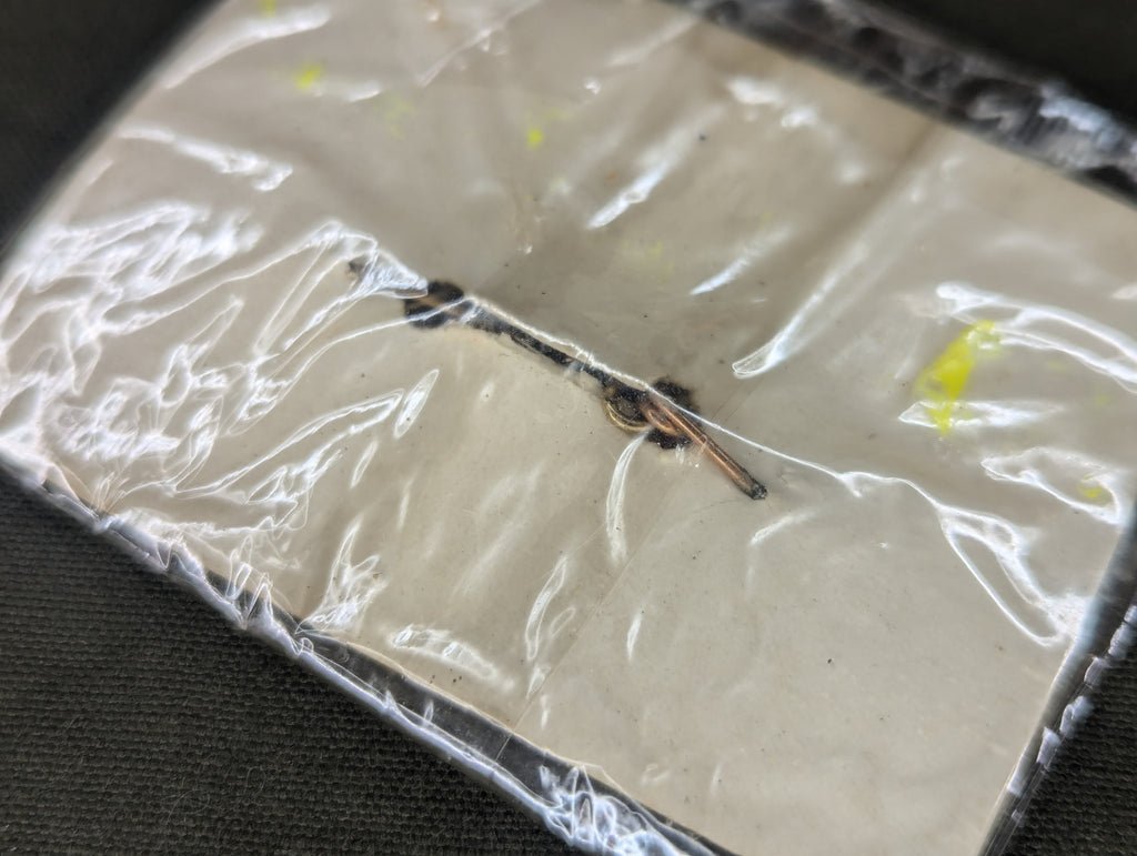 Keep Em Flying Scottie Dog Chain Pin on Card — image 4