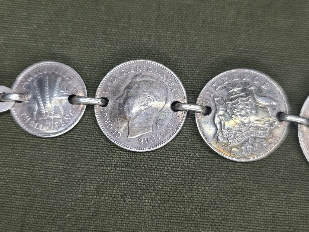 Australian Coin Bracelet 1943 — image 6