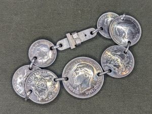 Australian Coin Bracelet 1943