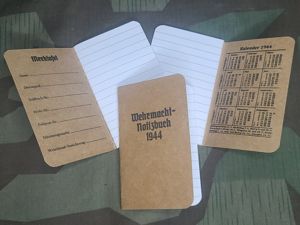 Repro Wehrmacht-Notizbuch 1944 Notebook