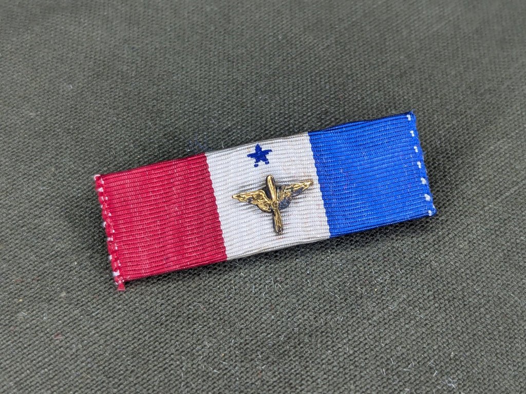 Army Air Corps Sweetheart Ribbon Bar Pin in Box — image 3