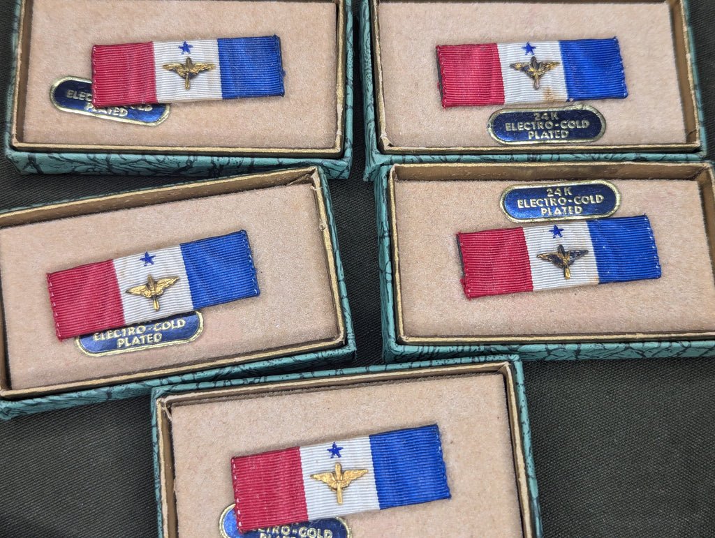Army Air Corps Sweetheart Ribbon Bar Pin in Box — image 5