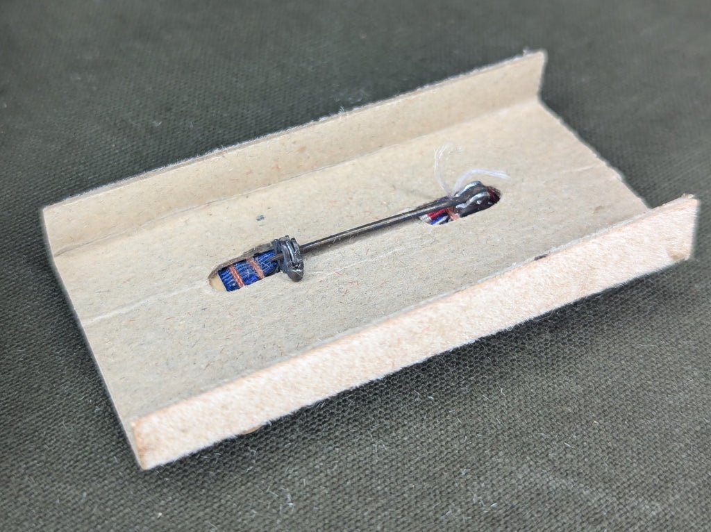 Army Air Corps Sweetheart Ribbon Bar Pin in Box — image 7