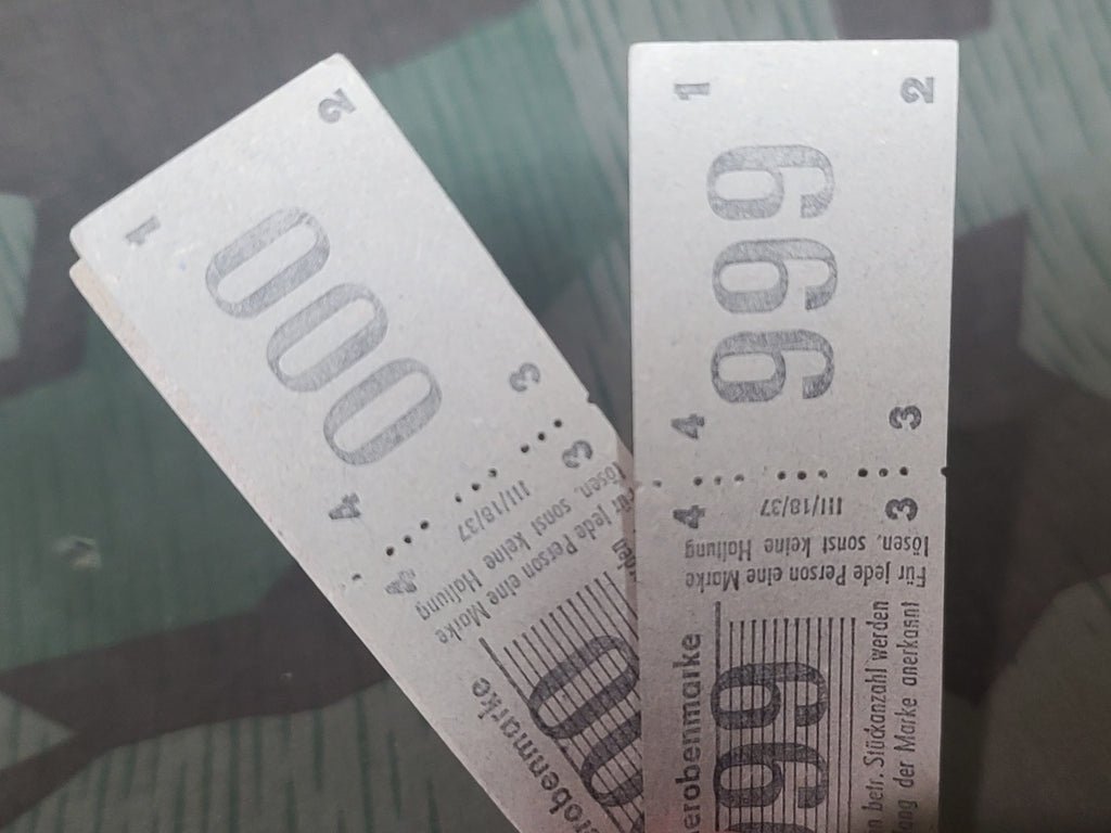 Original Block of Coat Check Tickets — image 5