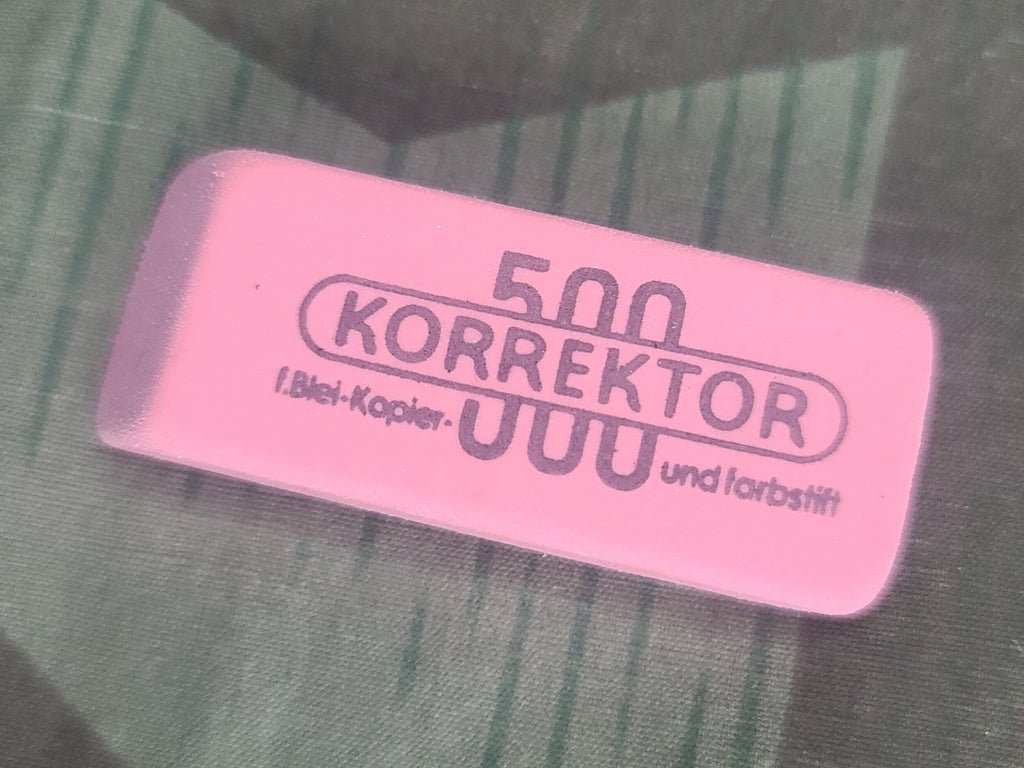 Reproduction Korrektor Eraser Mapcase Accessory — image 3