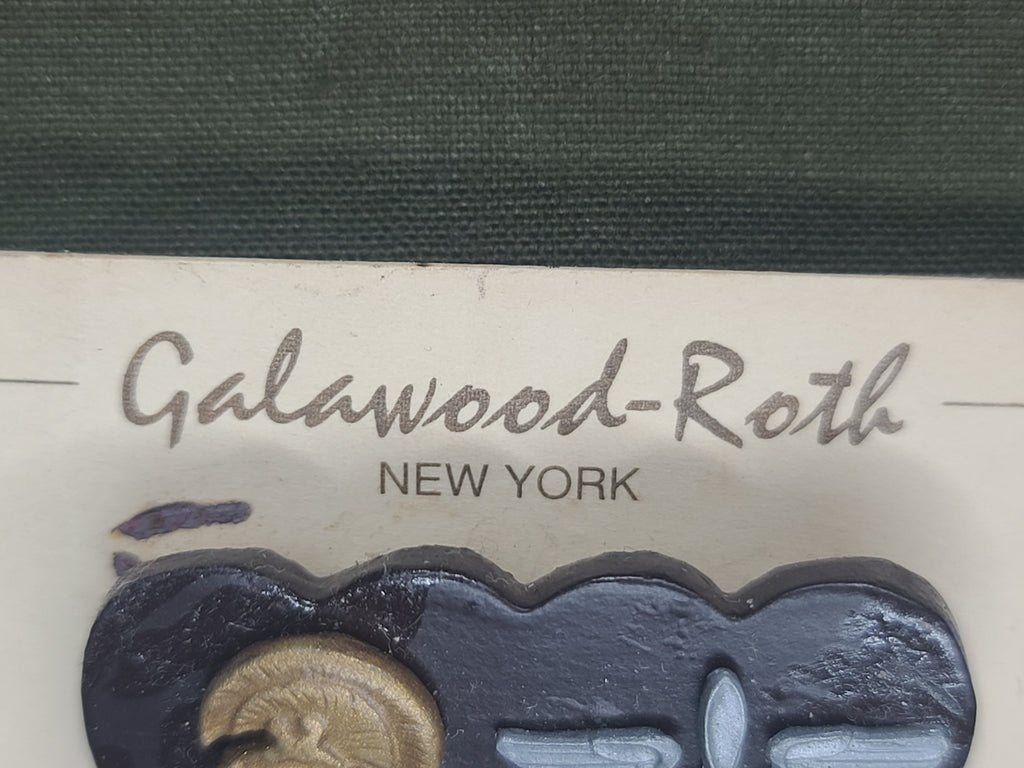 WAC Army Air Corps Heart Pin on Card — image 7