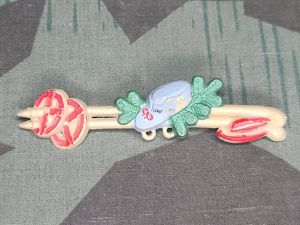 Early Plastic German Ski Pin