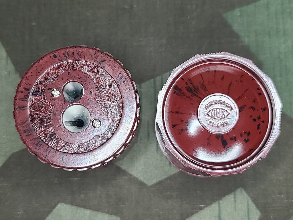 Reproduction Red Bakelite Double Pencil Sharpener — image 3