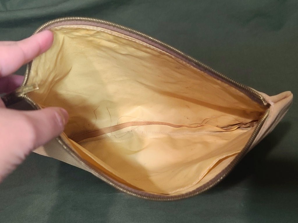 Tan WAC Private Purchase Zipper Bag — image 9