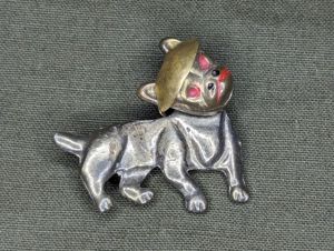 Marine Corps Bulldog with Helmet Pin