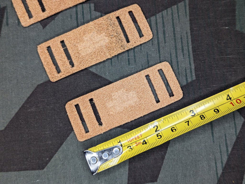 Reproduction Early Leather Gas Mask Strap Reinforcement Set — image 2