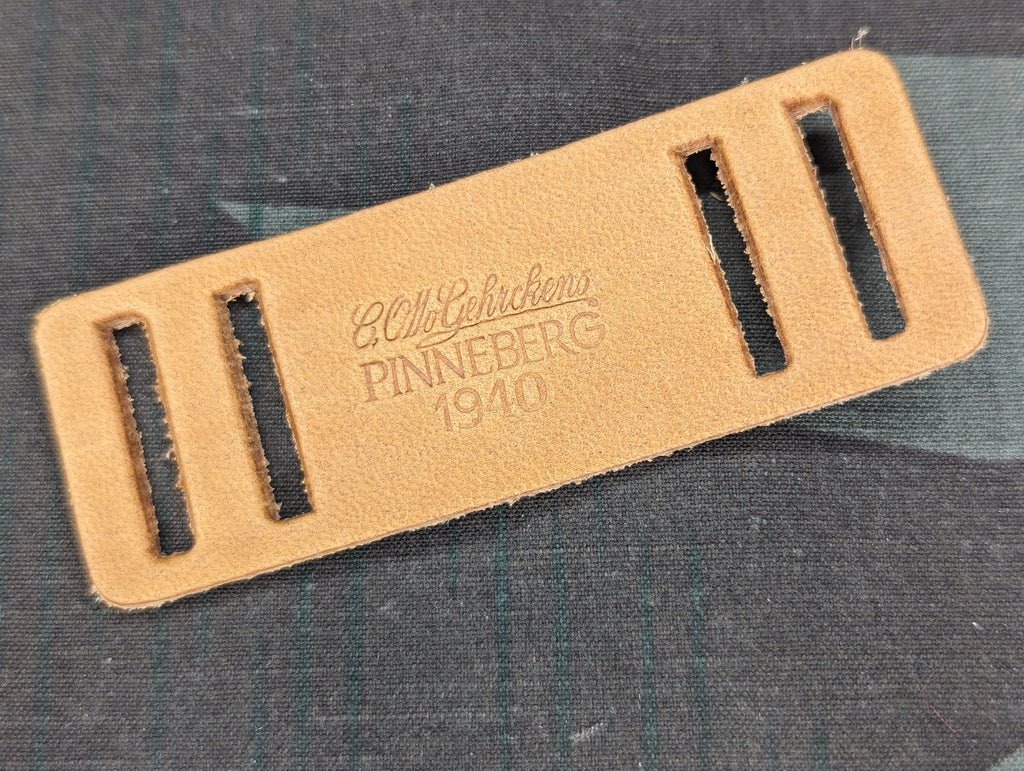 Reproduction Early Leather Gas Mask Strap Reinforcement Set — image 3