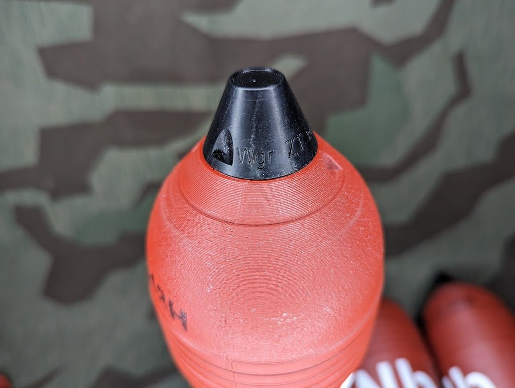 Set of 3 Nebel Wgr.34 8cm Mortar Rounds Painted - 3.0 - PLA/Resin - 0.2 - 10% Cubic — image 4