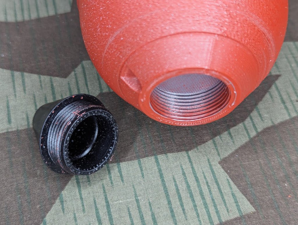 Set of 3 Nebel Wgr.34 8cm Mortar Rounds Painted - 3.0 - PLA/Resin - 0.2 - 10% Cubic — image 7