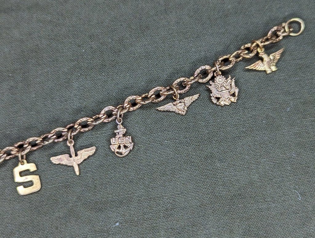 US Armed Forces Charm Sweetheart Bracelet — image 3