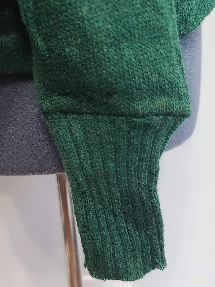Green Wool Sweater Size 50 (AS-IS)(44'-46' Chest) — image 10
