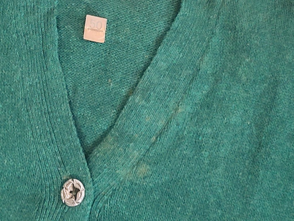 Green Wool Sweater Size 50 (AS-IS)(44'-46' Chest) — image 15