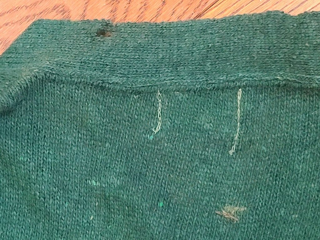 Green Wool Sweater Size 50 (AS-IS)(44'-46' Chest) — image 18