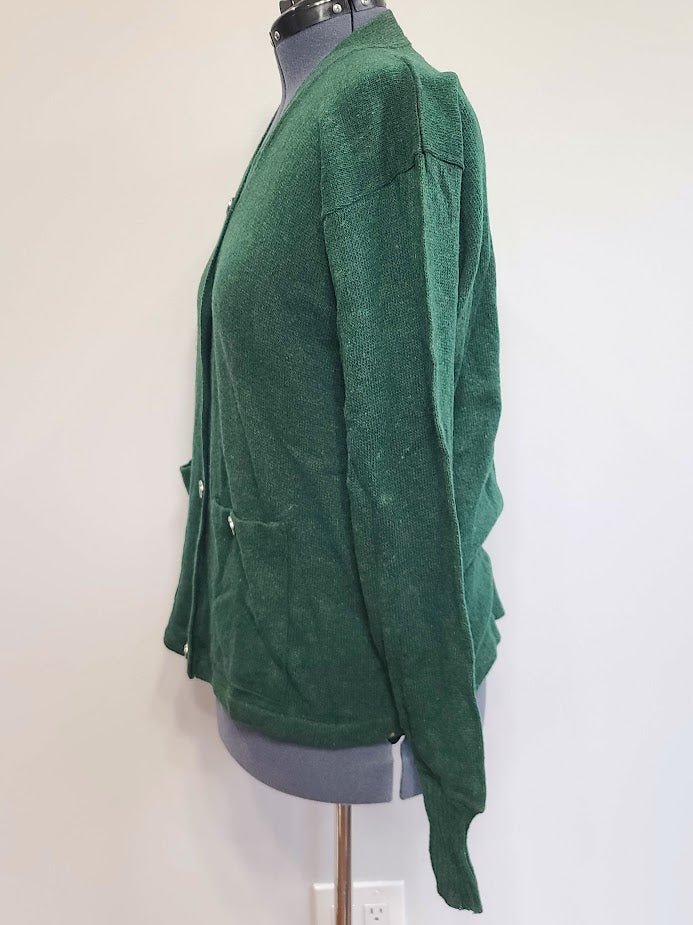 Green Wool Sweater Size 50 (AS-IS)(44'-46' Chest) — image 2