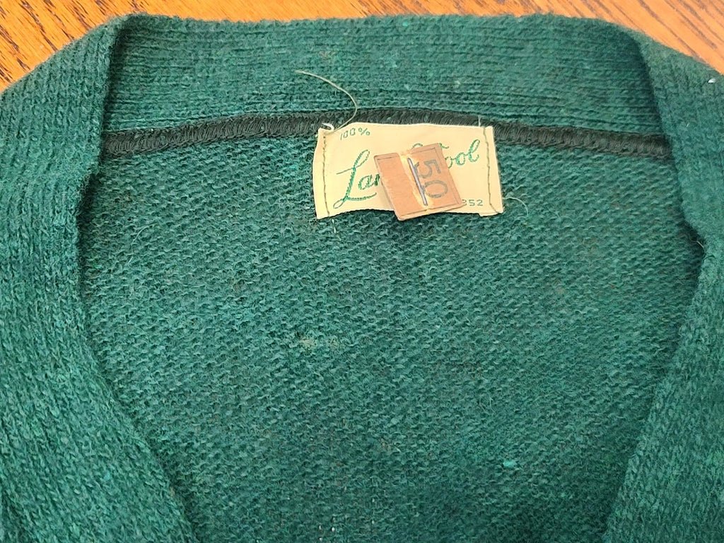 Green Wool Sweater Size 50 (AS-IS)(44'-46' Chest) — image 27