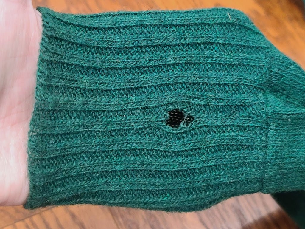 Green Wool Sweater Size 50 (AS-IS)(44'-46' Chest) — image 29