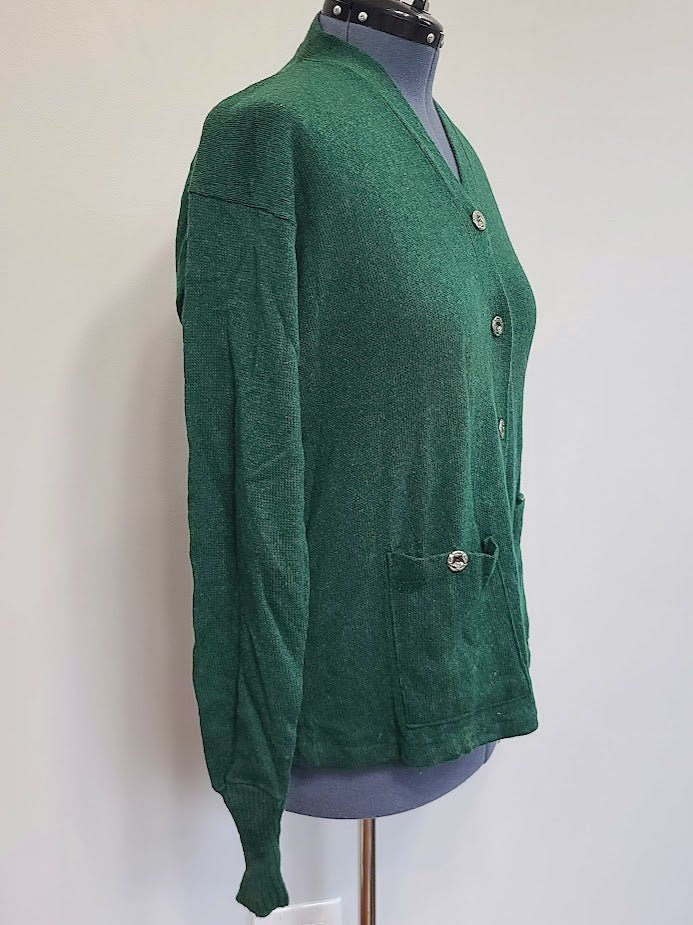 Green Wool Sweater Size 50 (AS-IS)(44'-46' Chest) — image 4