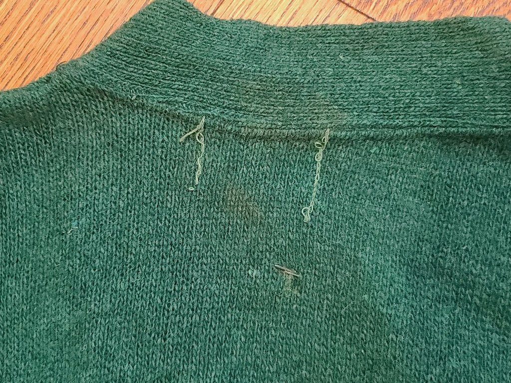 Green Wool Sweater Size 48 (AS-IS)(43'-45' Chest) — image 18