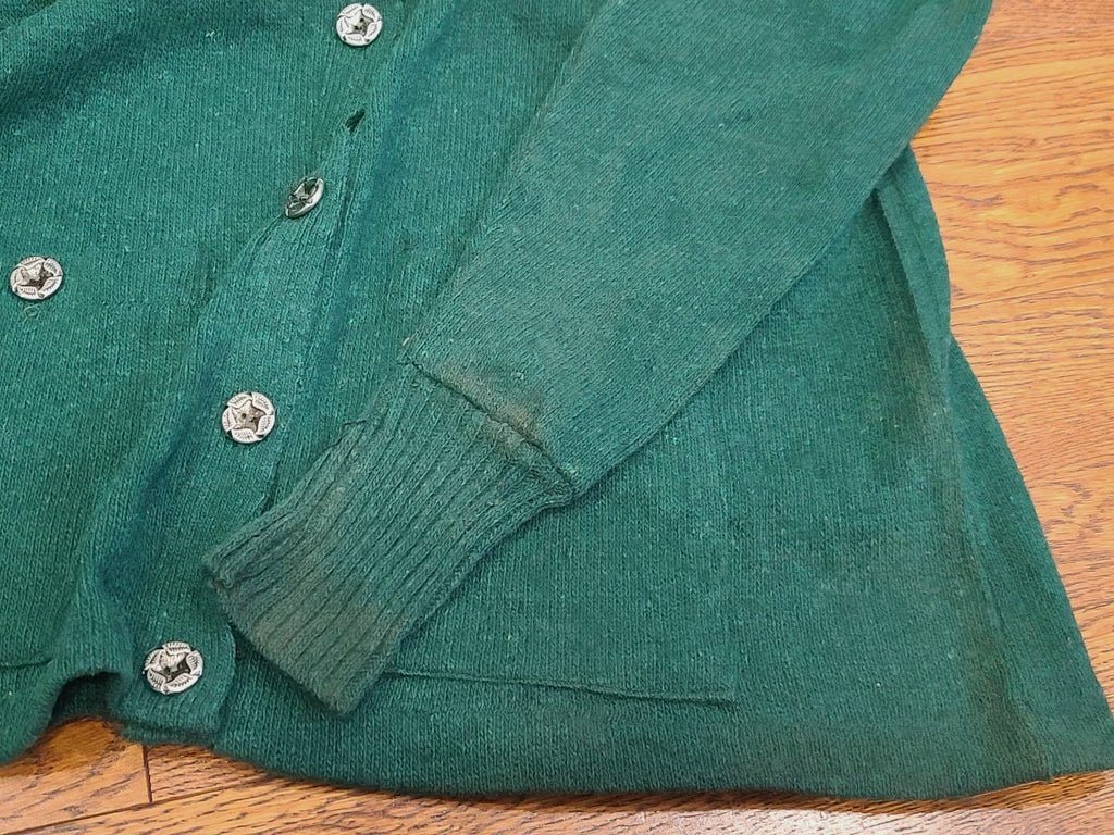 Green Wool Sweater Size 48 (AS-IS)(43'-45' Chest) — image 22
