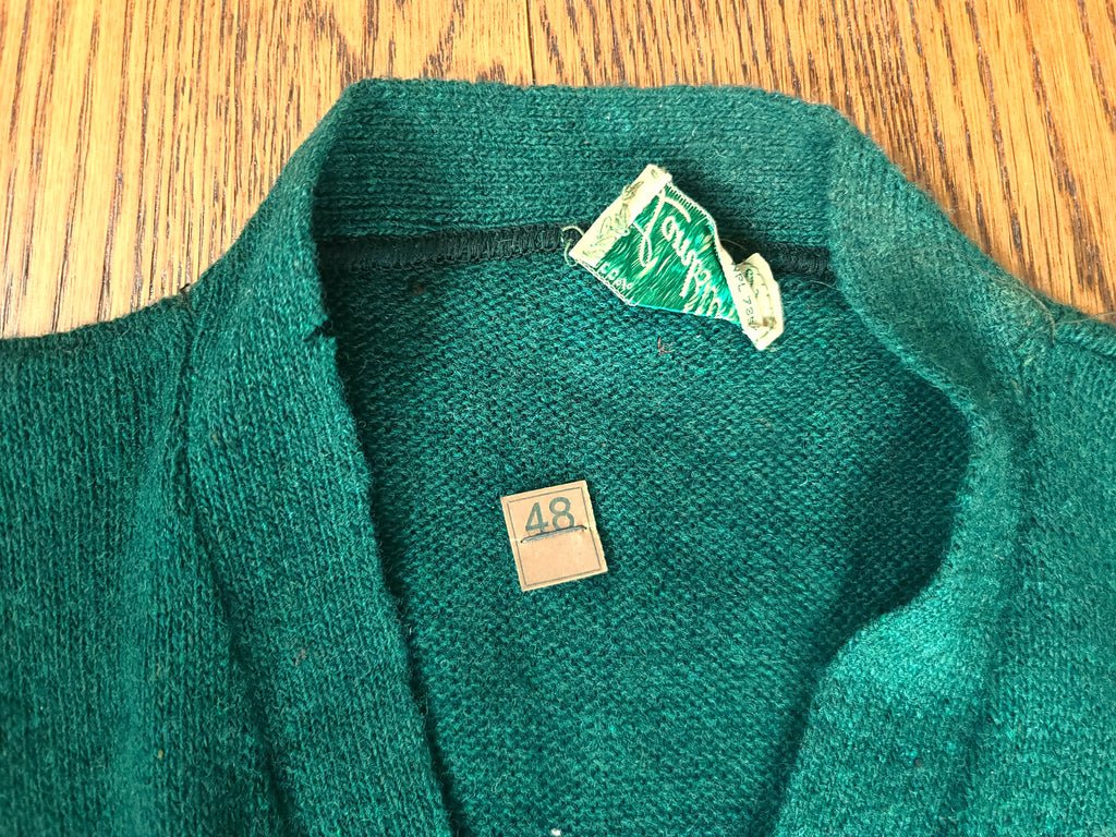 Green Wool Sweater Size 48 (AS-IS)(43'-45' Chest) — image 33