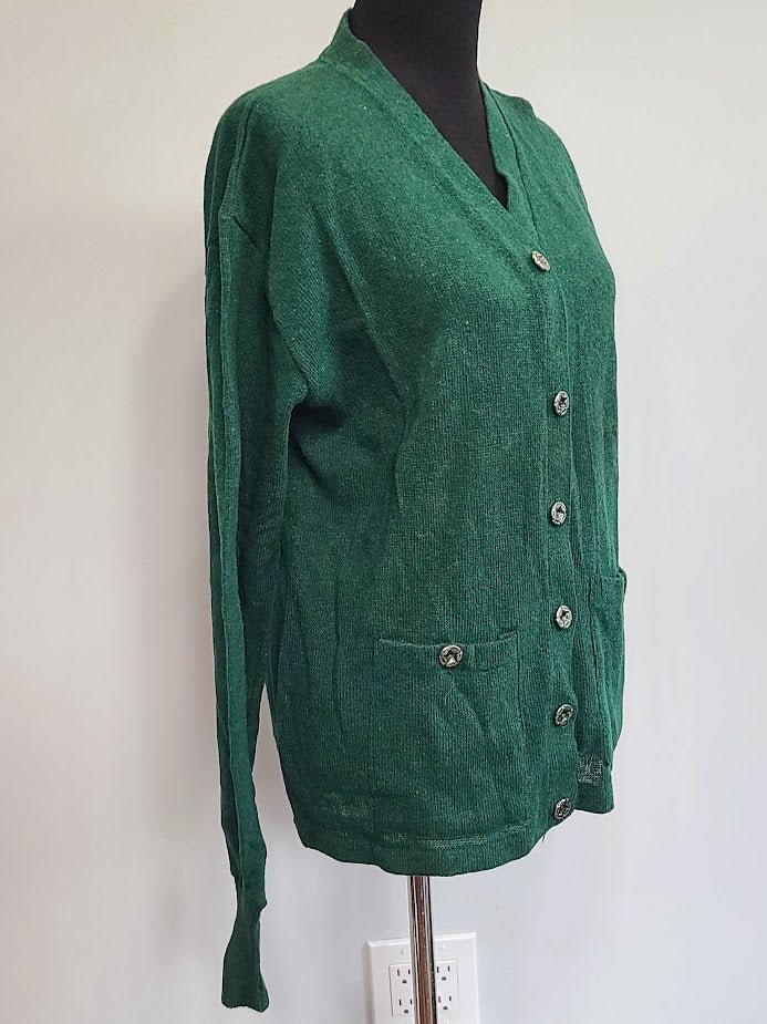 Green Wool Sweater Size 48 (AS-IS)(43'-45' Chest) — image 5