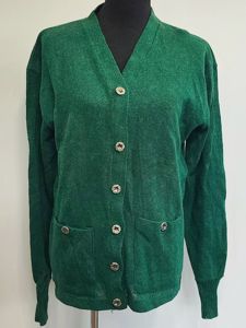 Green Wool Sweater Size 48 (AS-IS)(43'-45' Chest)