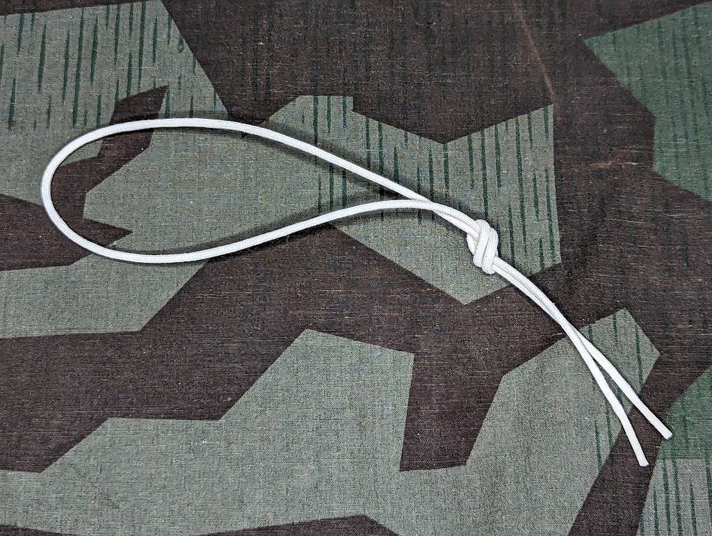 Reproduction German Helmet Drawstring 'Fine Weave' — image 3