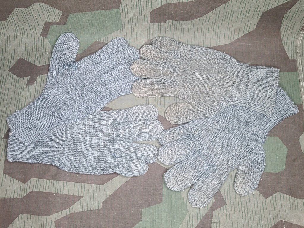 Gray Wool Gloves Economy German Reenactment Gloves — image 10