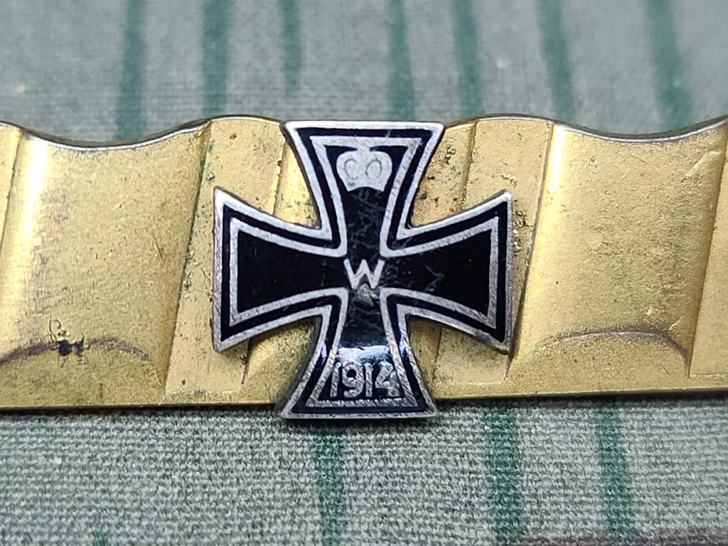 1914 Iron Cross Sweetheart Pin — image 2