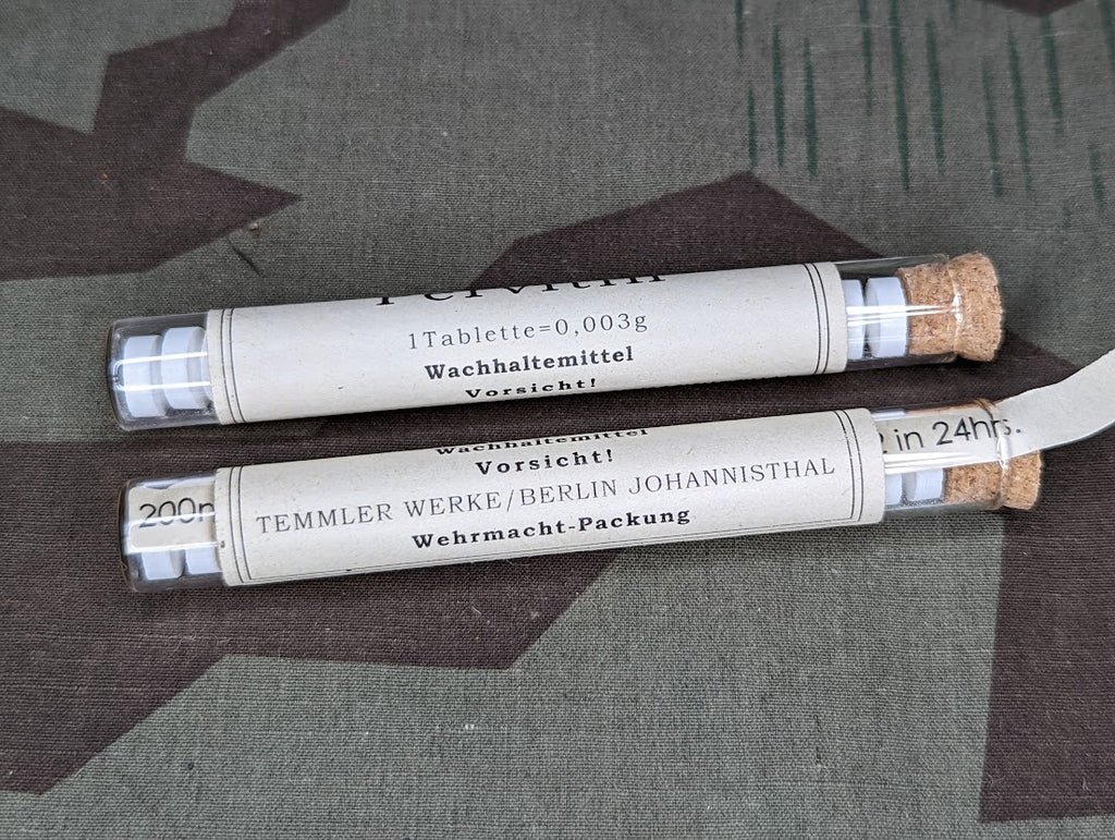 Reproduction Pervitin Tube with 200mg Caffeine Pills — image 2