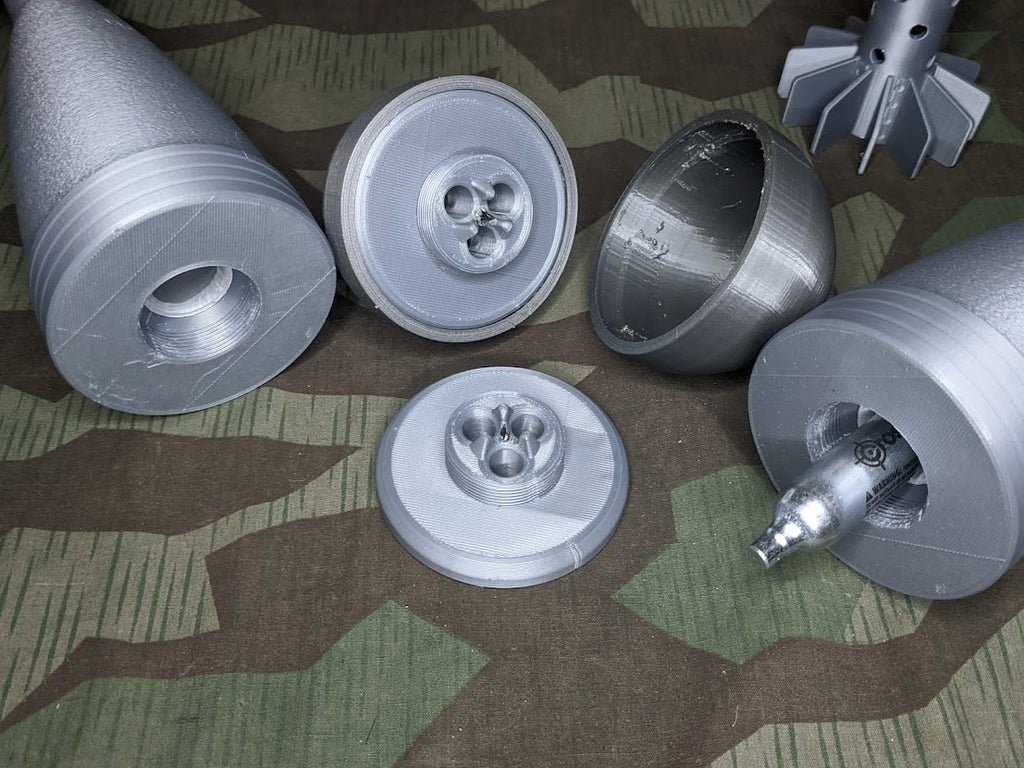 3D Printed 8cm Bouncing Round Wgr.39 - PLA/TPU — image 6